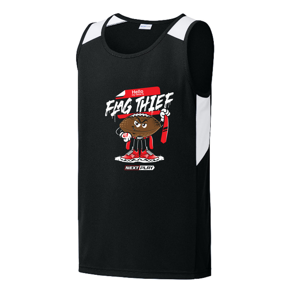 Black/ White - YST446 - FRONT